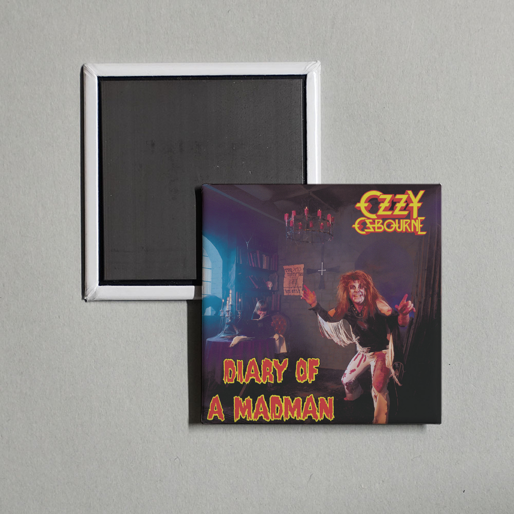 Ozzy Osbourne - Diary Of A Madman Album Cover Fridge Magnet