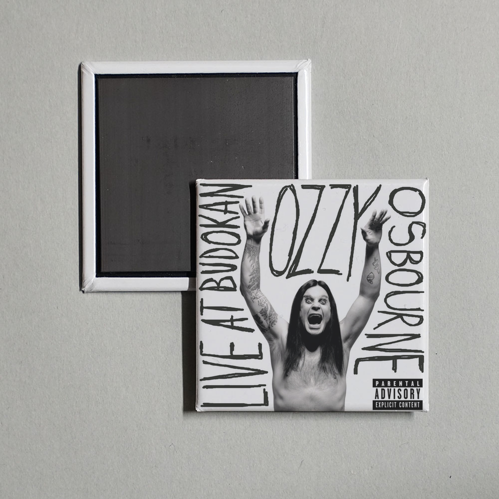 Ozzy Osbourne - Live At Budokan Album Cover Fridge Magnet