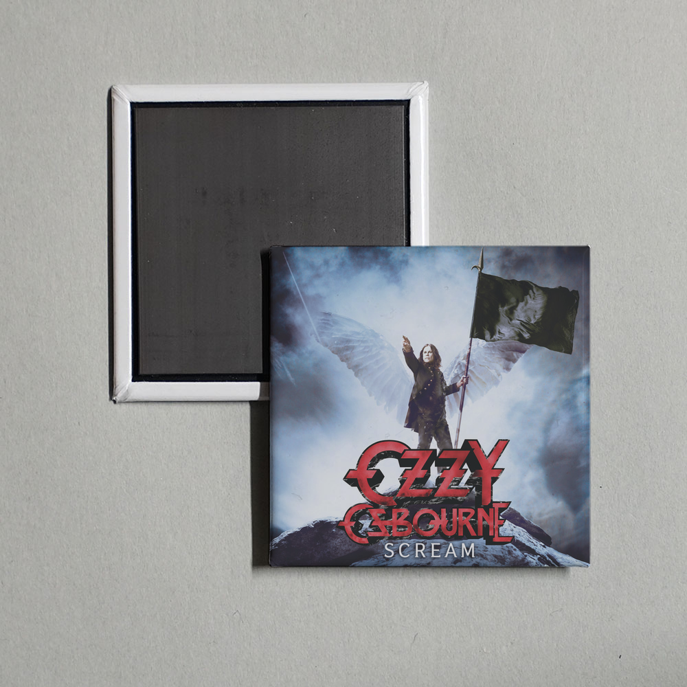 Ozzy Osbourne - Scream Album Cover Fridge Magnet
