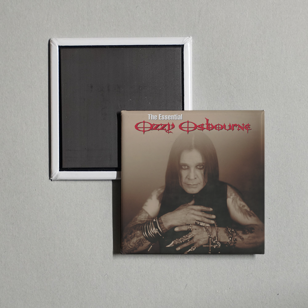 Ozzy Osbourne - The Essential Ozzy Osbourne Album Cover Fridge Magnet