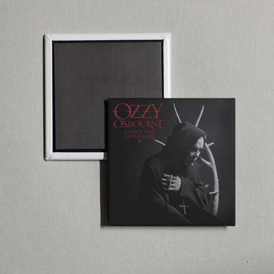 Ozzy Osbourne - Under the Graveyard Album Cover Fridge Magnet