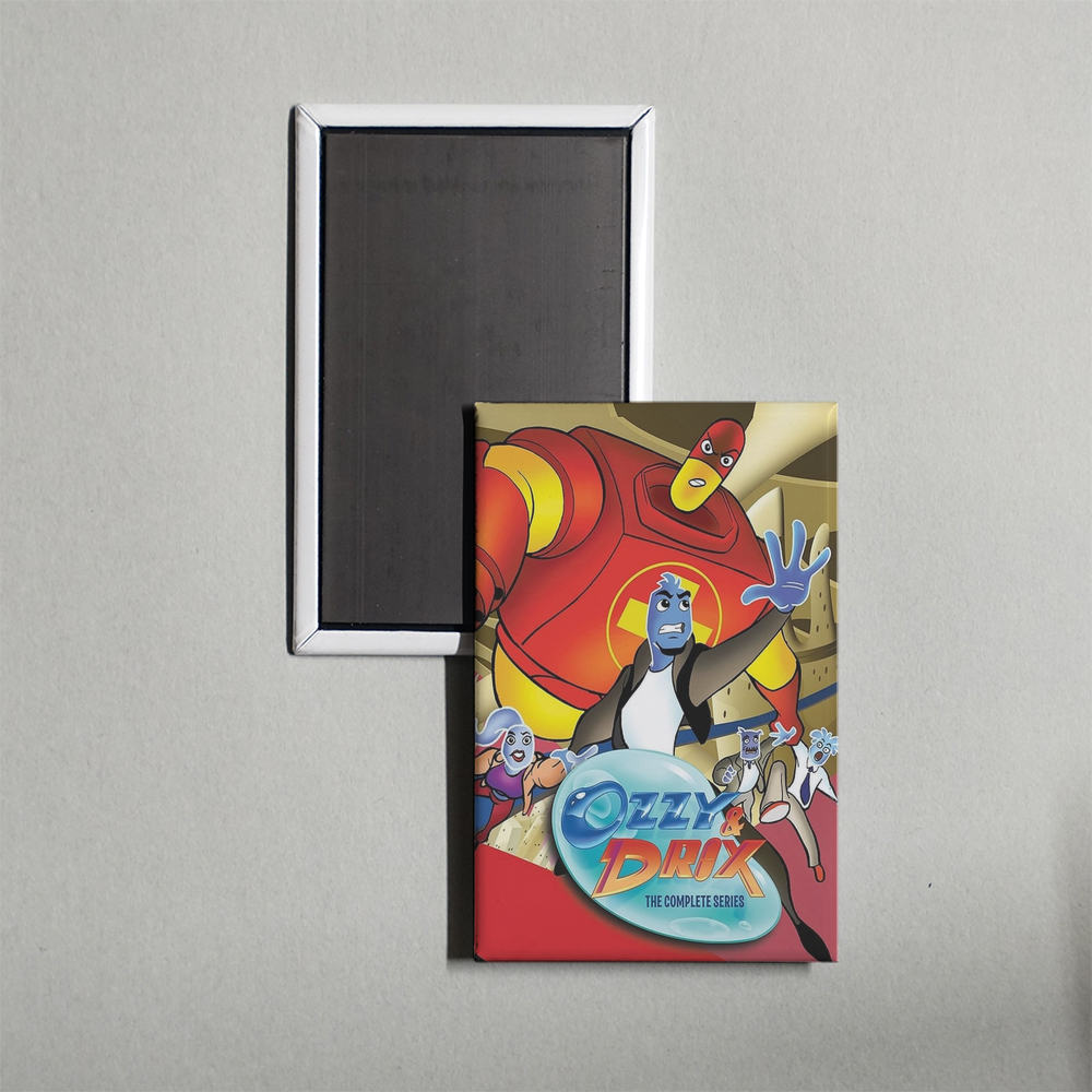 Ozzy & Drix TV Show Fridge Magnet