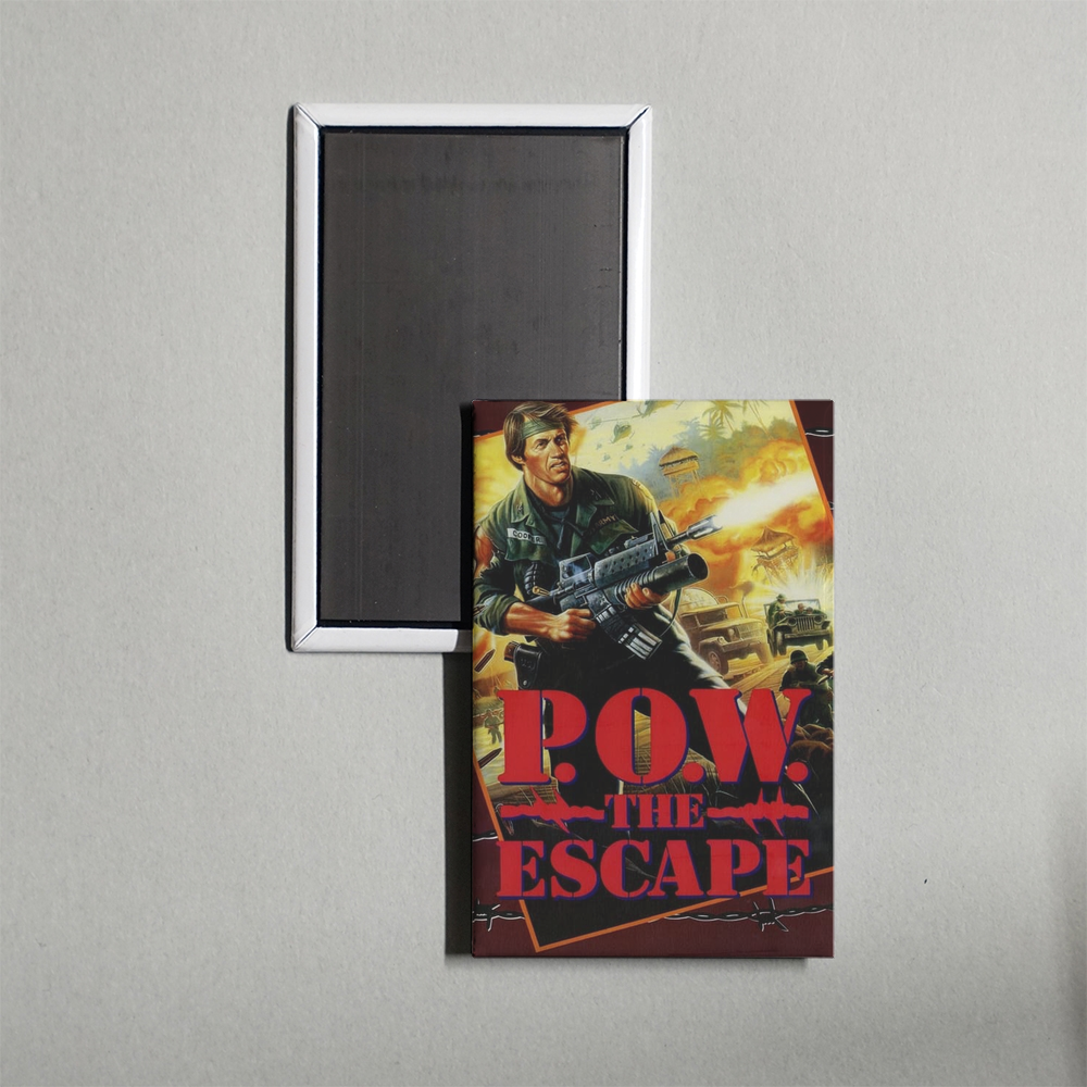 P.O.W. The Escape Mini Movie Fridge Magnet