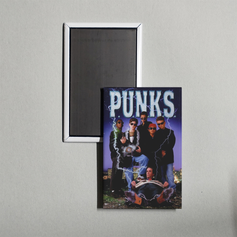 P.U.N.K.S Mini Movie Fridge Magnet
