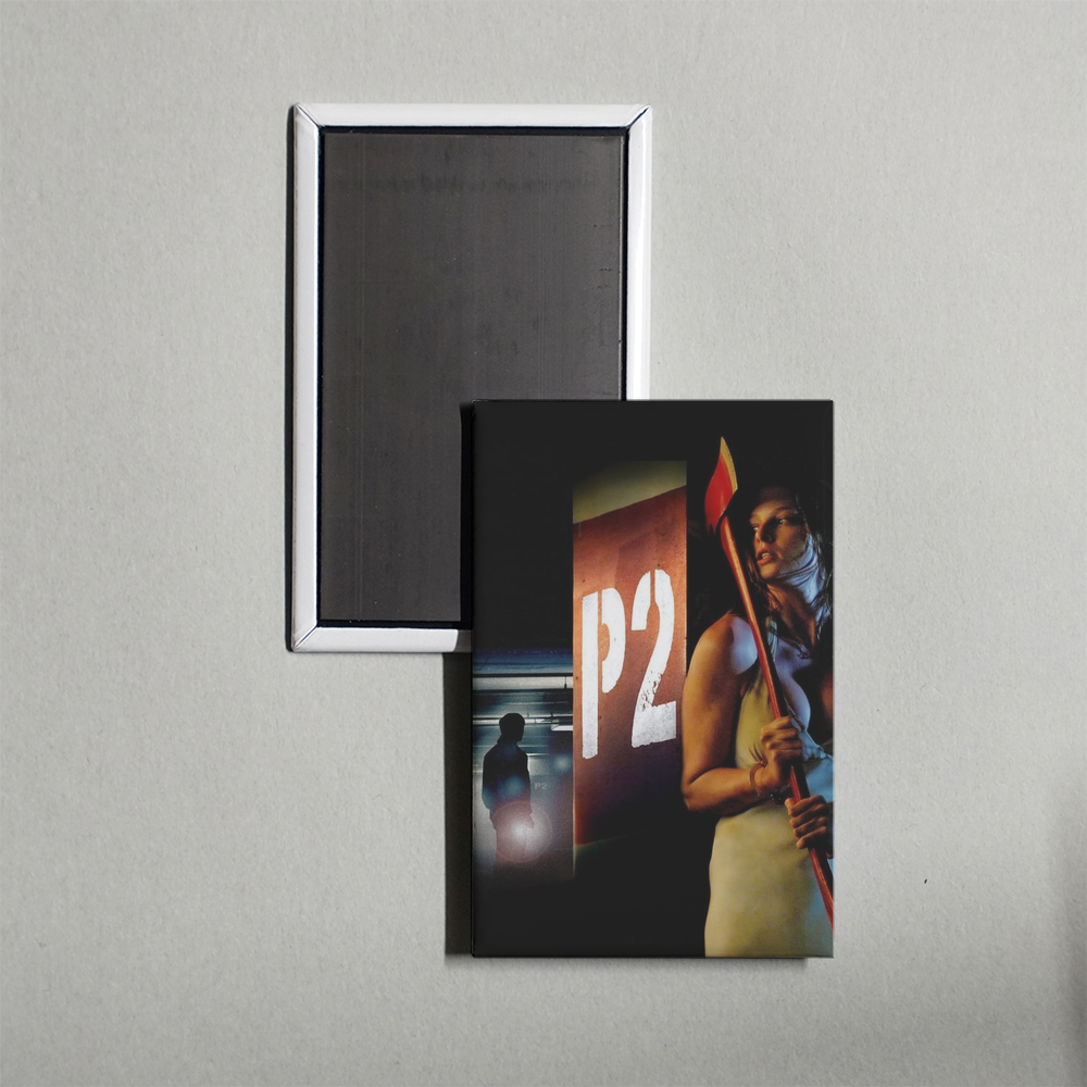 P2 Mini Movie Fridge Magnet