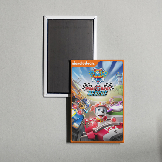 PAW Patrol Ready, Race, Rescue! Mini Movie Fridge Magnet