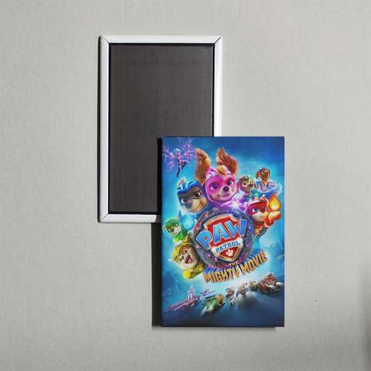 PAW Patrol The Mighty Movie Mini Movie Fridge Magnet
