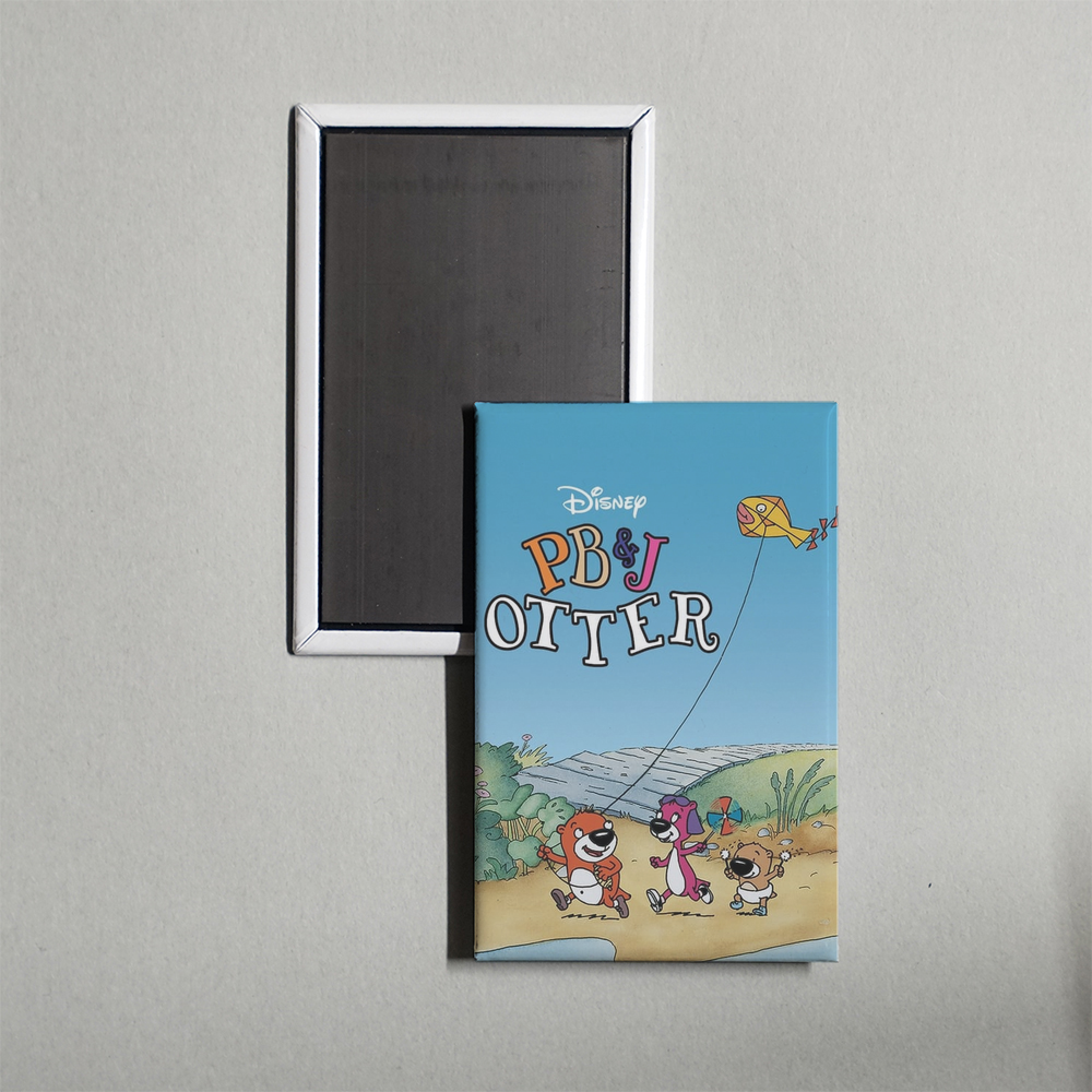 PB&J Otter TV Show Fridge Magnet