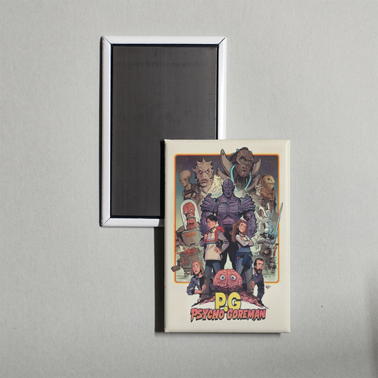 PG Psycho Goreman Mini Movie Fridge Magnet