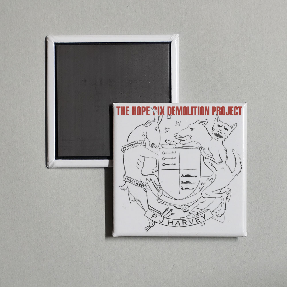 PJ Harvey - The Hope Six Demolition Project Album Cover Fridge Magnet