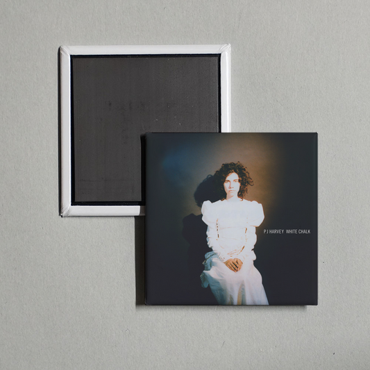 PJ Harvey - White Chalk Album Cover Fridge Magnet