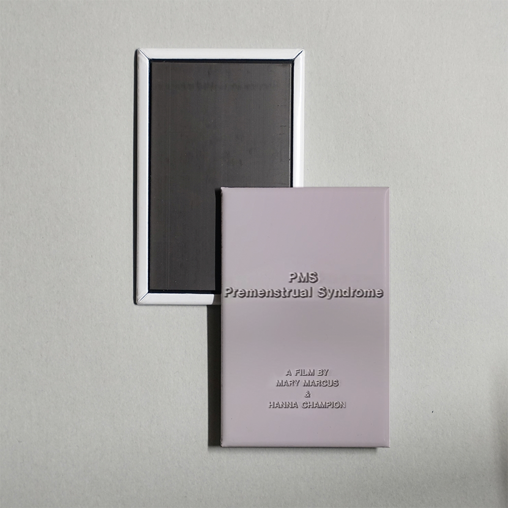 PMS - Premenstrual Syndrome Mini Movie Fridge Magnet