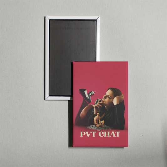 PVT Chat Mini Movie Fridge Magnet
