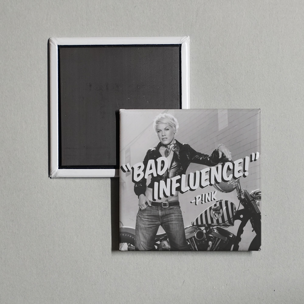 P!nk - Bad Influence Album Cover Fridge Magnet