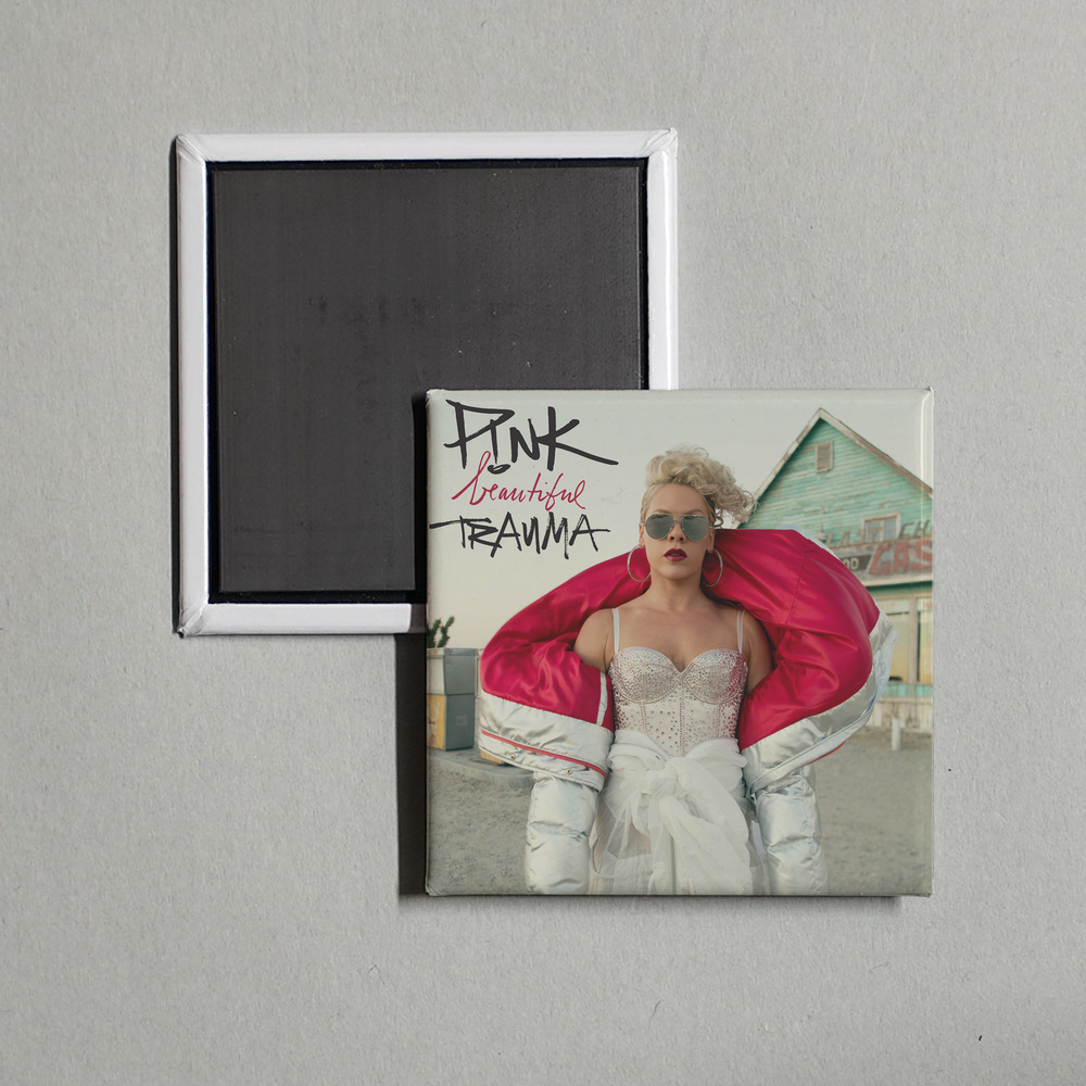 P!nk - Beautiful Trauma Album Cover Fridge Magnet