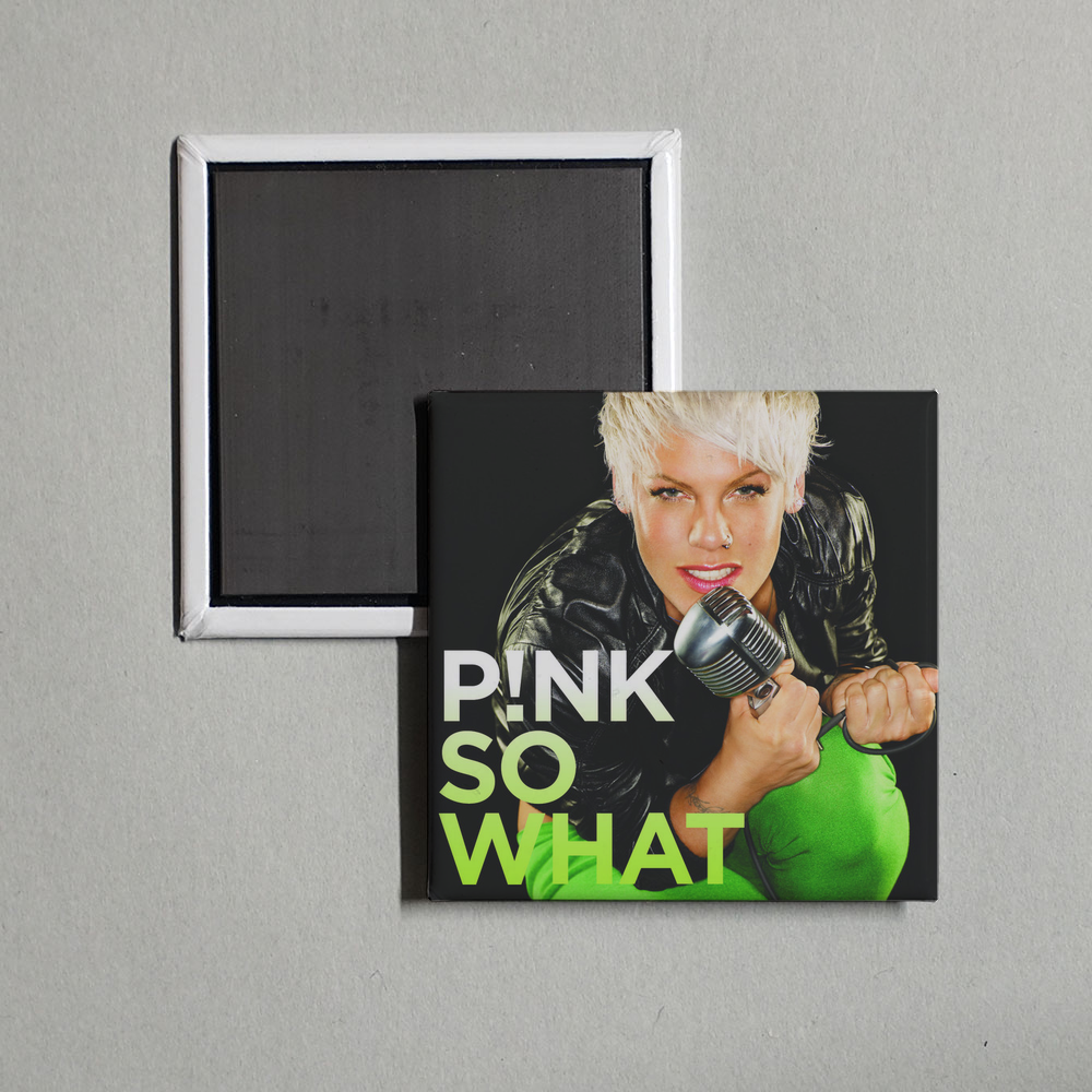 P!nk - So What Album Cover Fridge Magnet