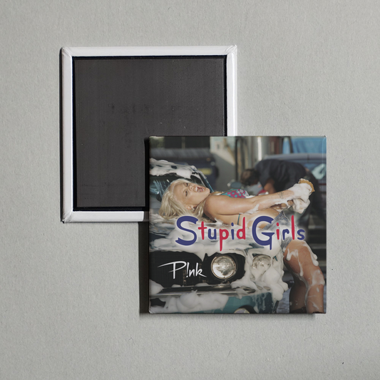 P!nk - Stupid Girls Album Cover Fridge Magnet