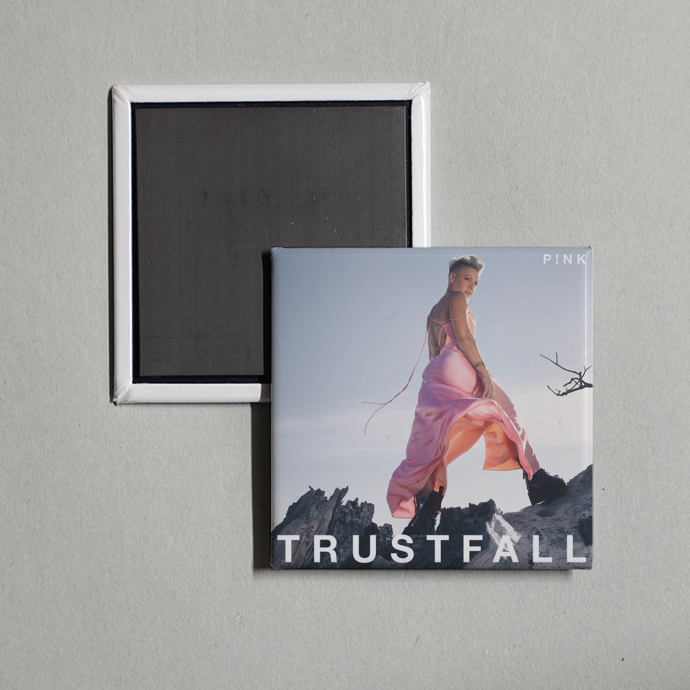 P!nk - TRUSTFALL Album Cover Fridge Magnet