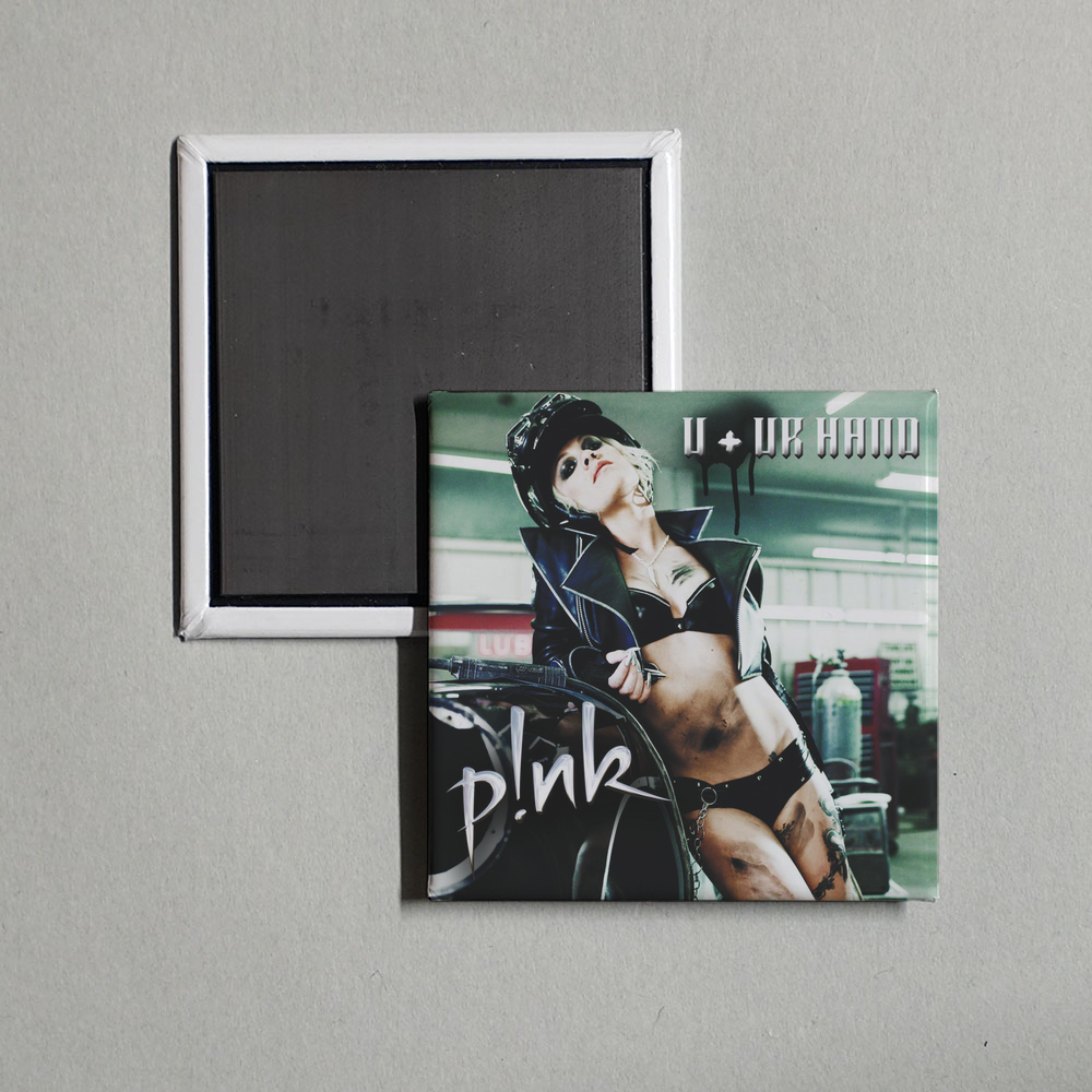 P!nk - U + Ur Hand Album Cover Fridge Magnet