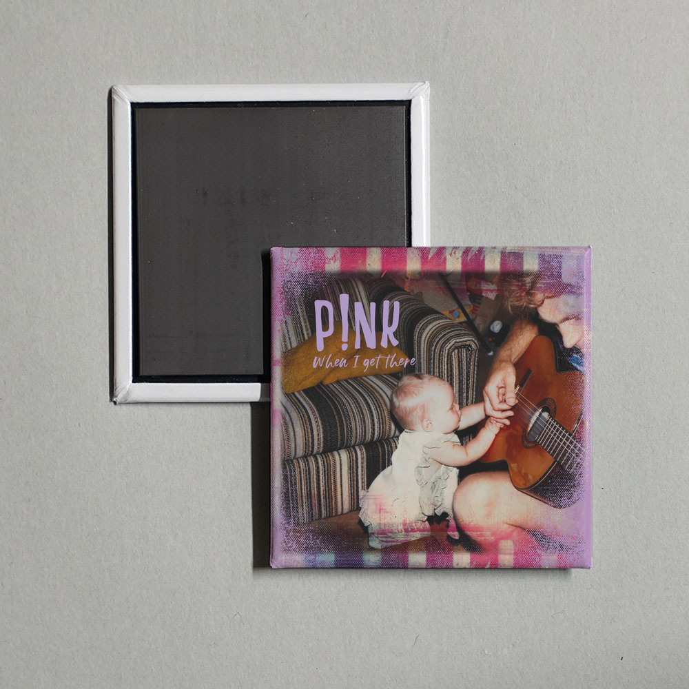 P!nk - When I Get There Album Cover Fridge Magnet