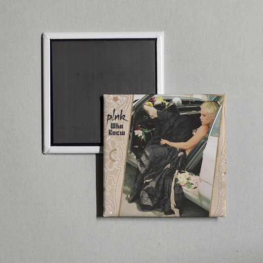 P!nk - Who Knew Album Cover Fridge Magnet