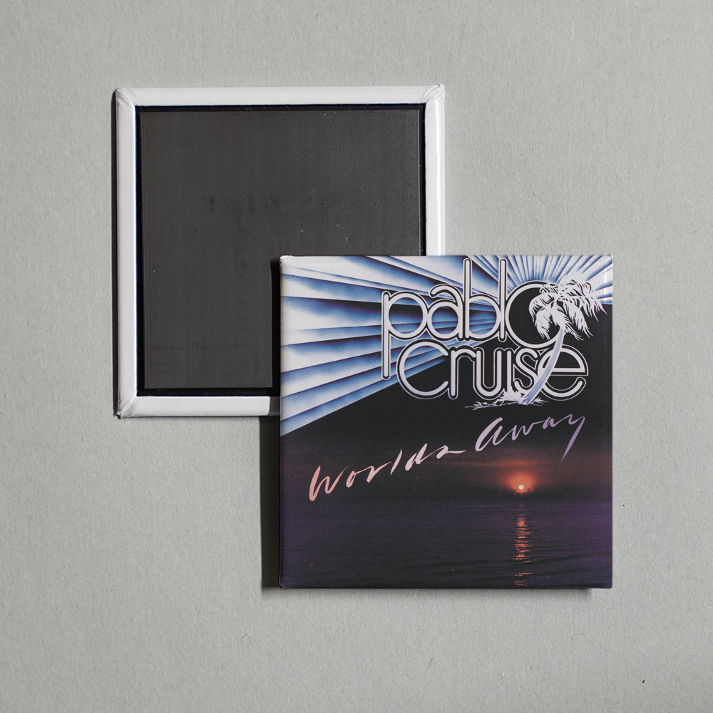 Pablo Cruise - Worlds Away Album Cover Fridge Magnet