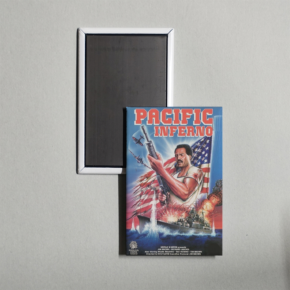 Pacific Inferno Mini Movie Fridge Magnet