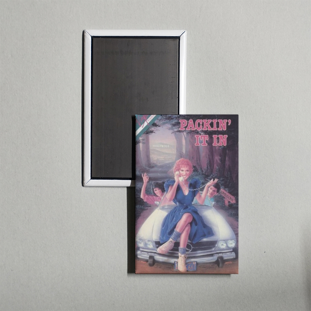 Packin' It In Mini Movie Fridge Magnet