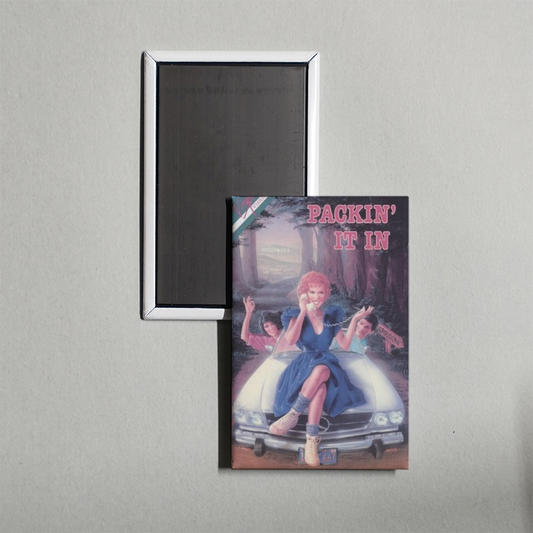 Packin' It In Mini Movie Fridge Magnet