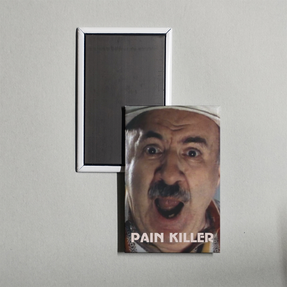 Pain Killer Mini Movie Fridge Magnet