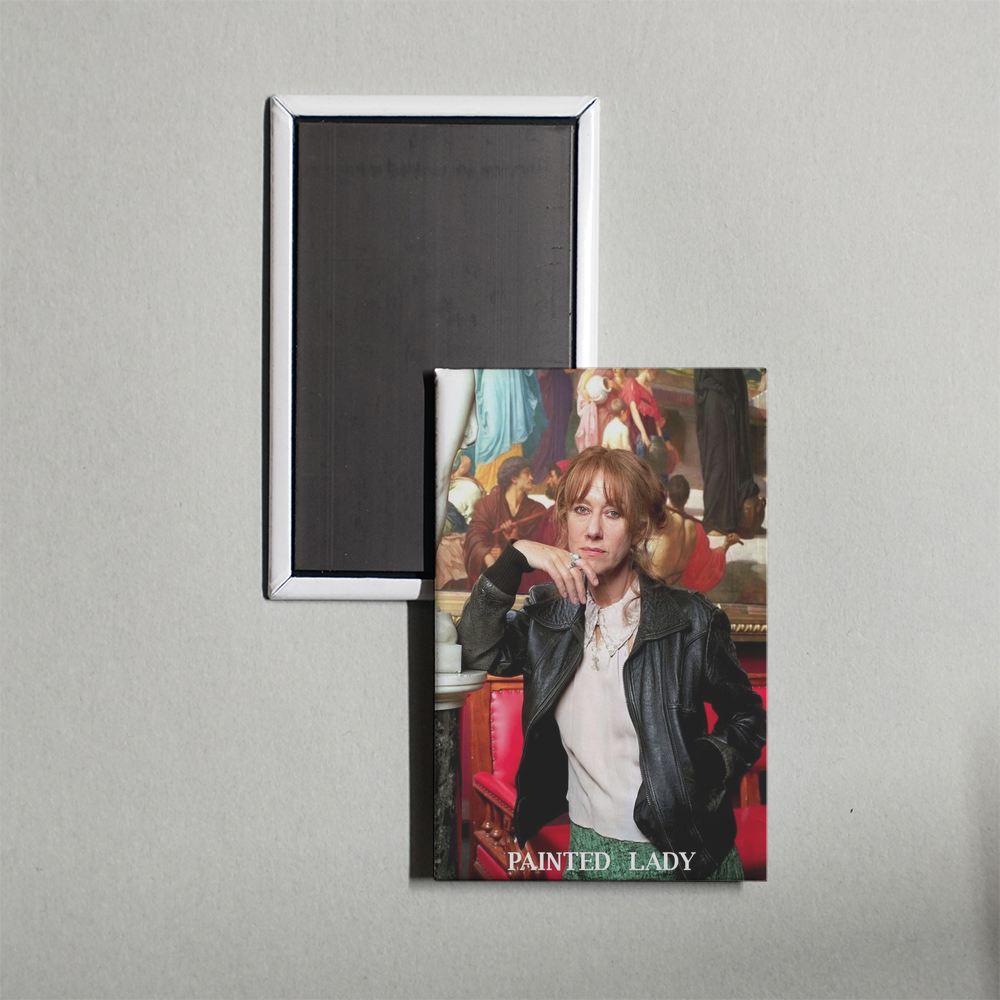 Painted Lady TV Show Fridge Magnet