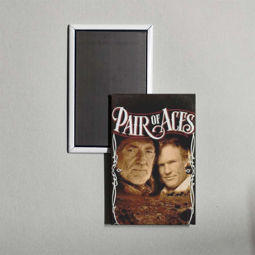 Pair of Aces Mini Movie Fridge Magnet