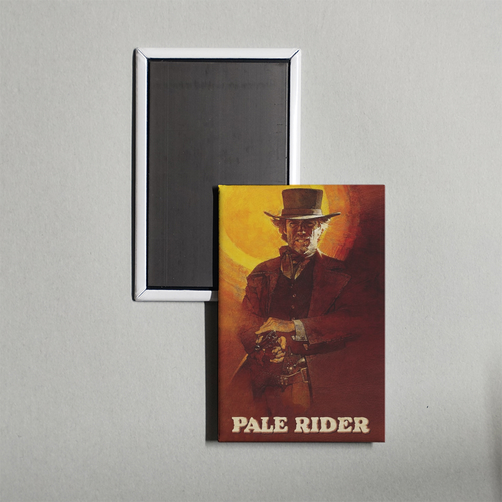 Pale Rider Mini Movie Fridge Magnet