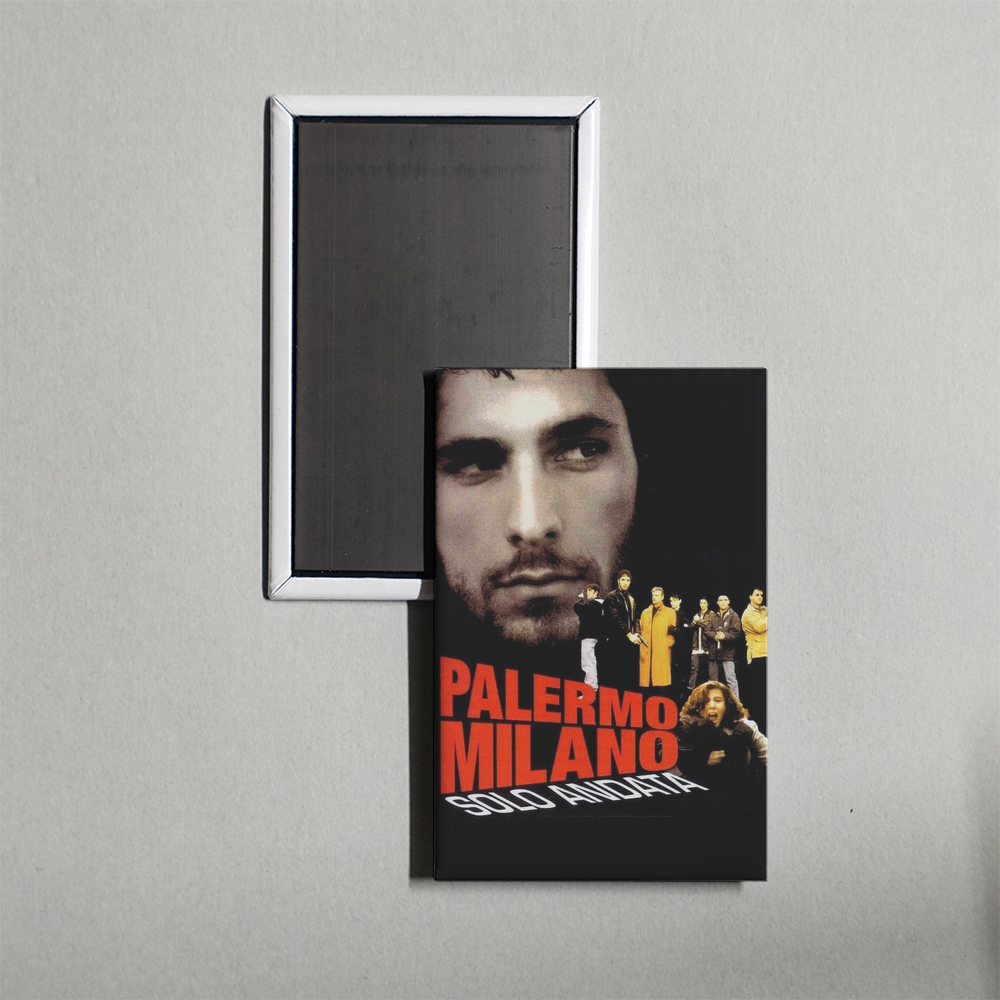 Palermo â€“ Milan One Way Mini Movie Fridge Magnet