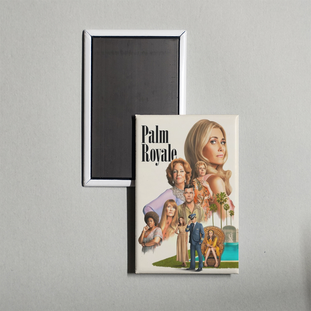 Palm Royale TV Show Fridge Magnet
