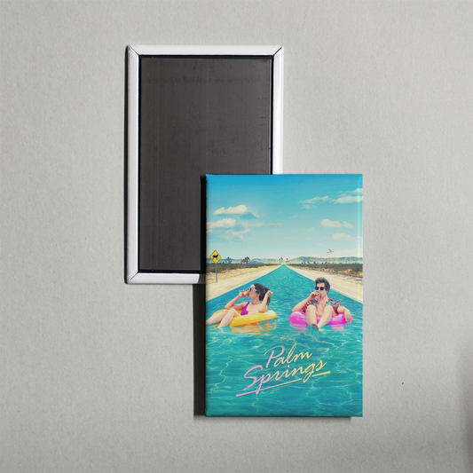 Palm Springs Mini Movie Fridge Magnet