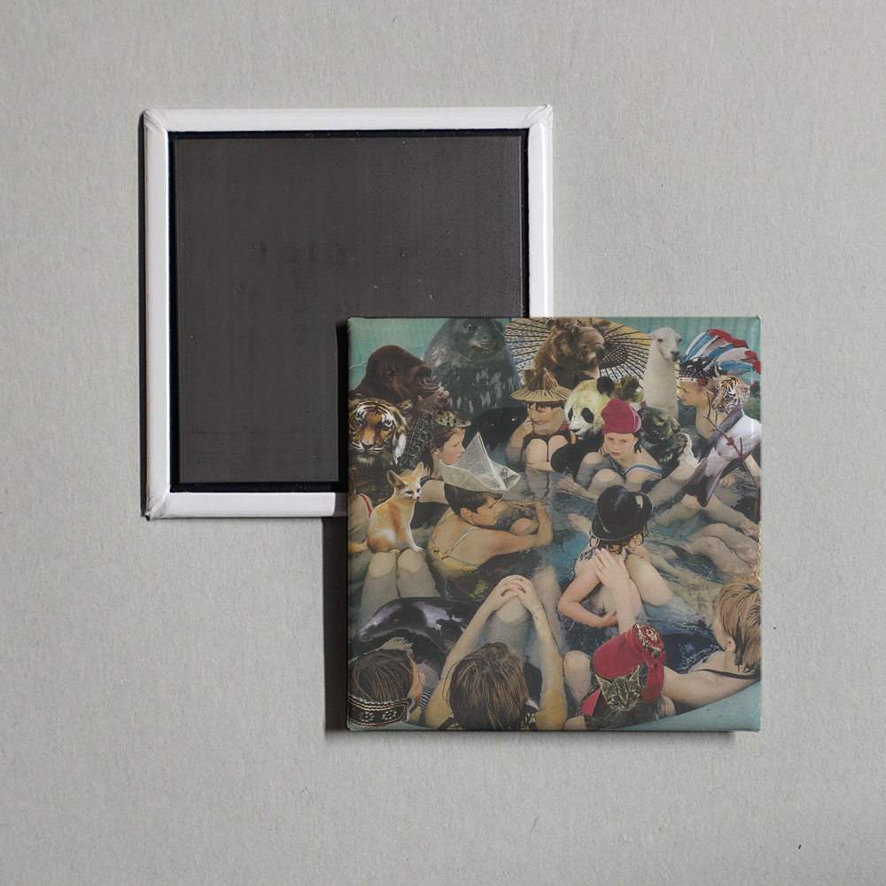 Panda Bear - Person Pitch Album Cover Fridge Magnet