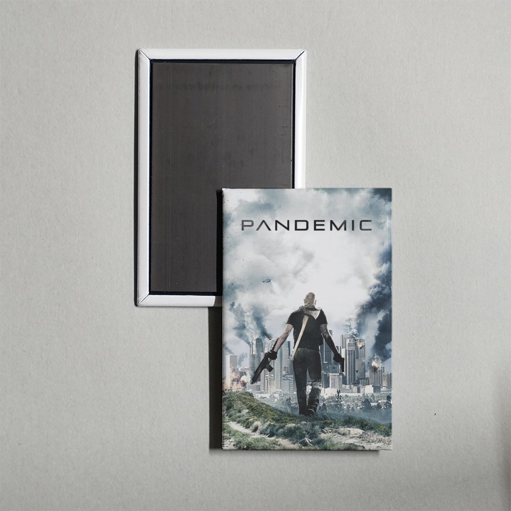 Pandemic Mini Movie Fridge Magnet