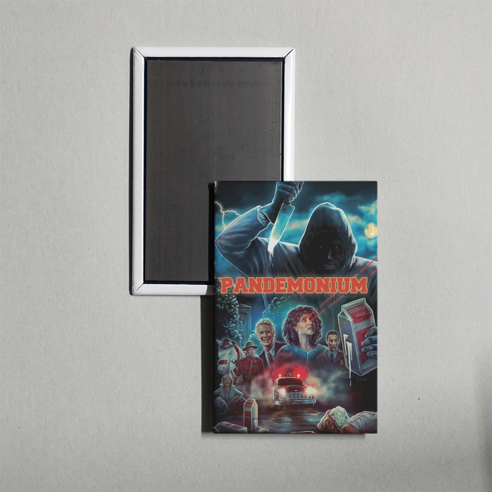 Pandemonium Mini Movie Fridge Magnet