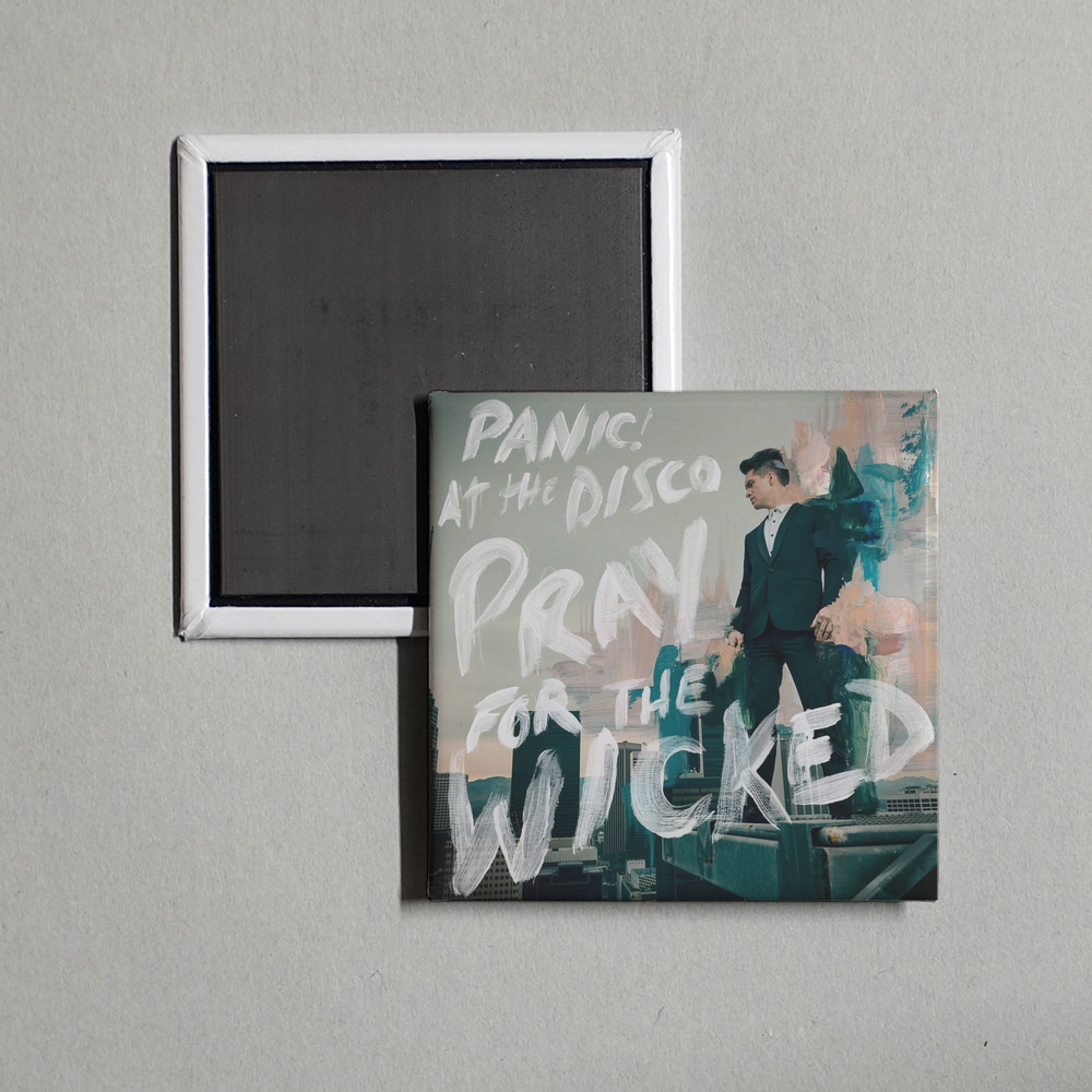 Panic! At The Disco - Pray for the Wicked Album Cover Fridge Magnet