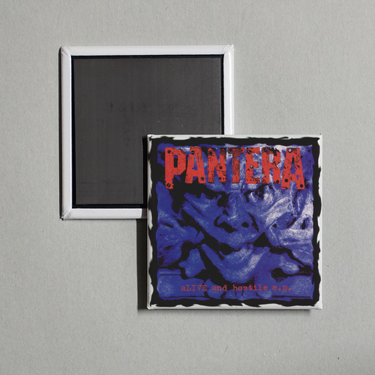 Pantera - Alive and Hostile Album Cover Fridge Magnet