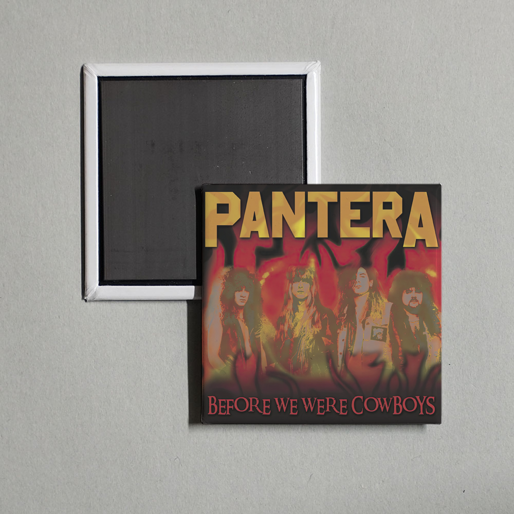 Pantera - Before We Were Cowboys Album Cover Fridge Magnet