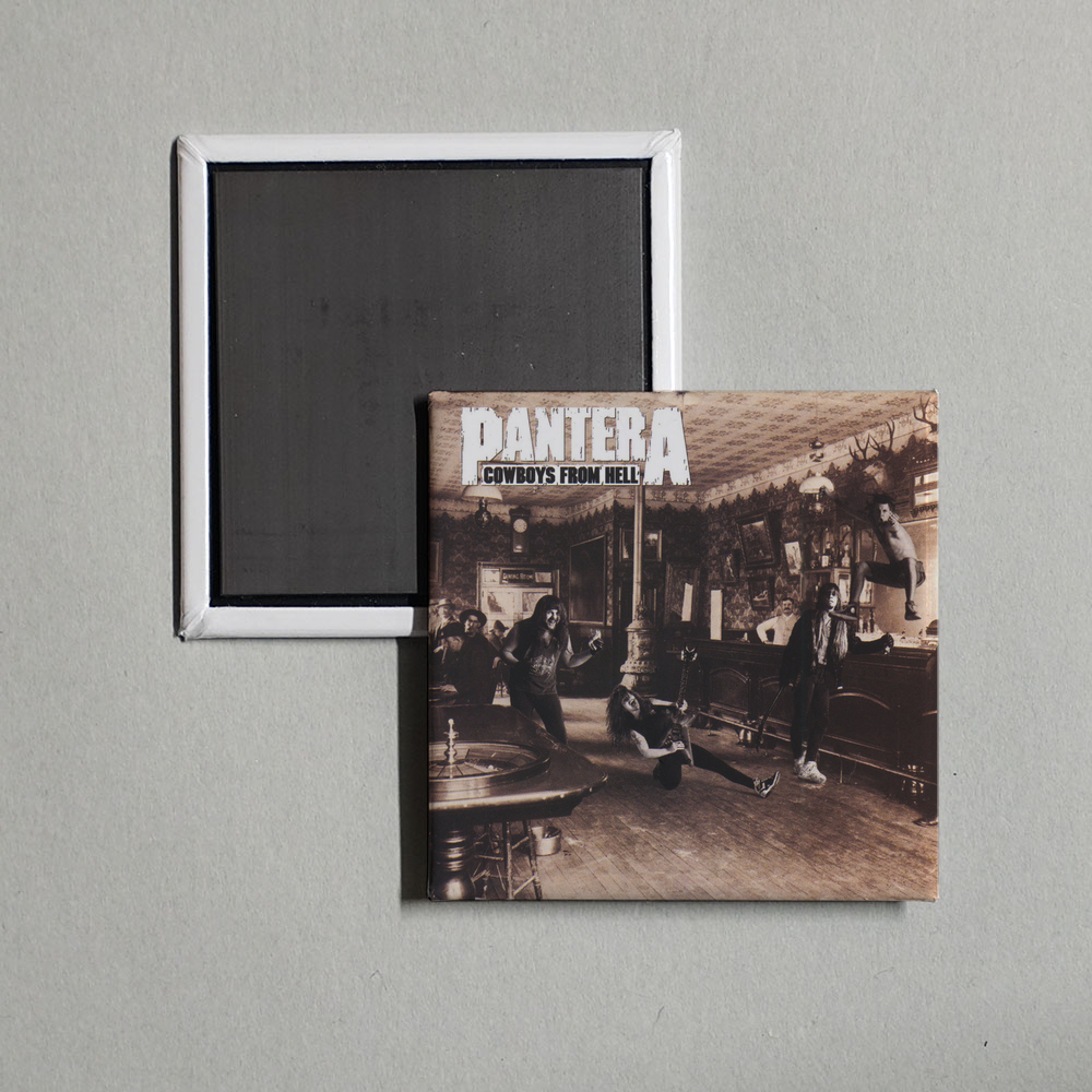 Pantera - Cowboys from Hell Album Cover Fridge Magnet