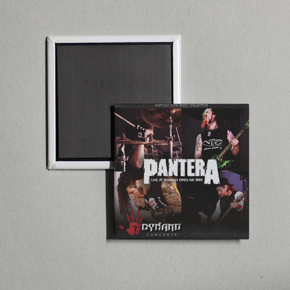 Pantera - Live at Dynamo Open Air 1998 Album Cover Fridge Magnet