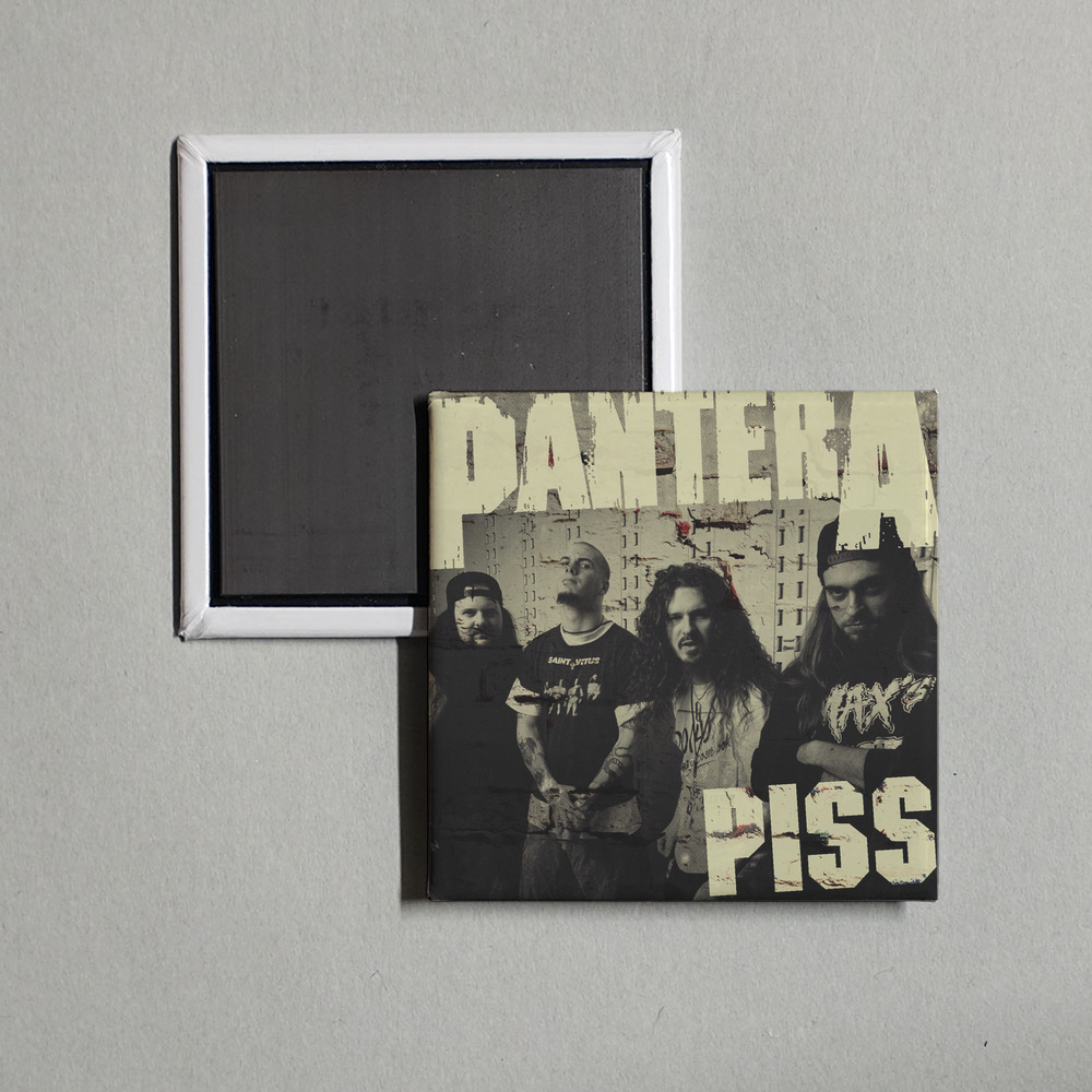 Pantera - Piss Album Cover Fridge Magnet