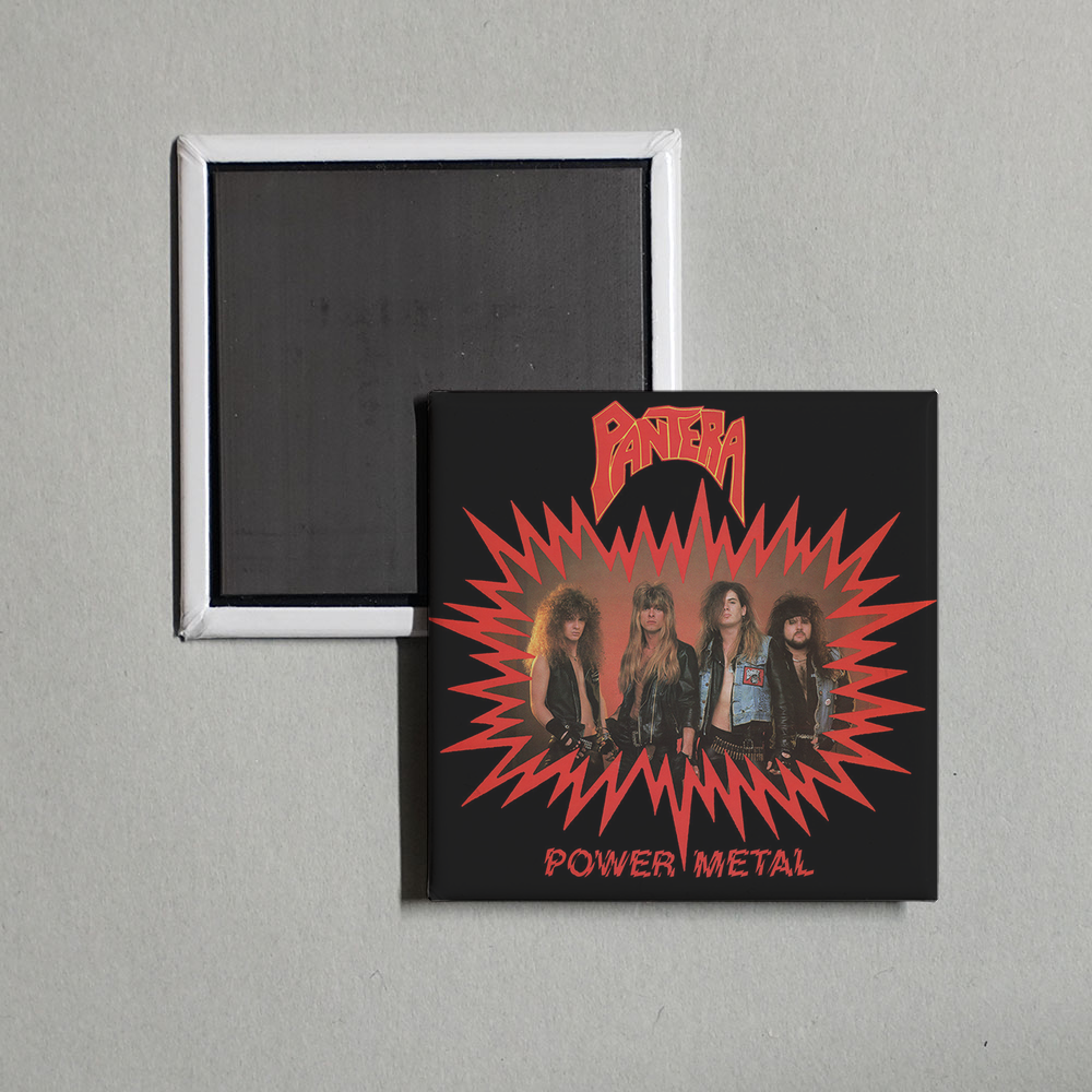 Pantera - Power Metal Album Cover Fridge Magnet