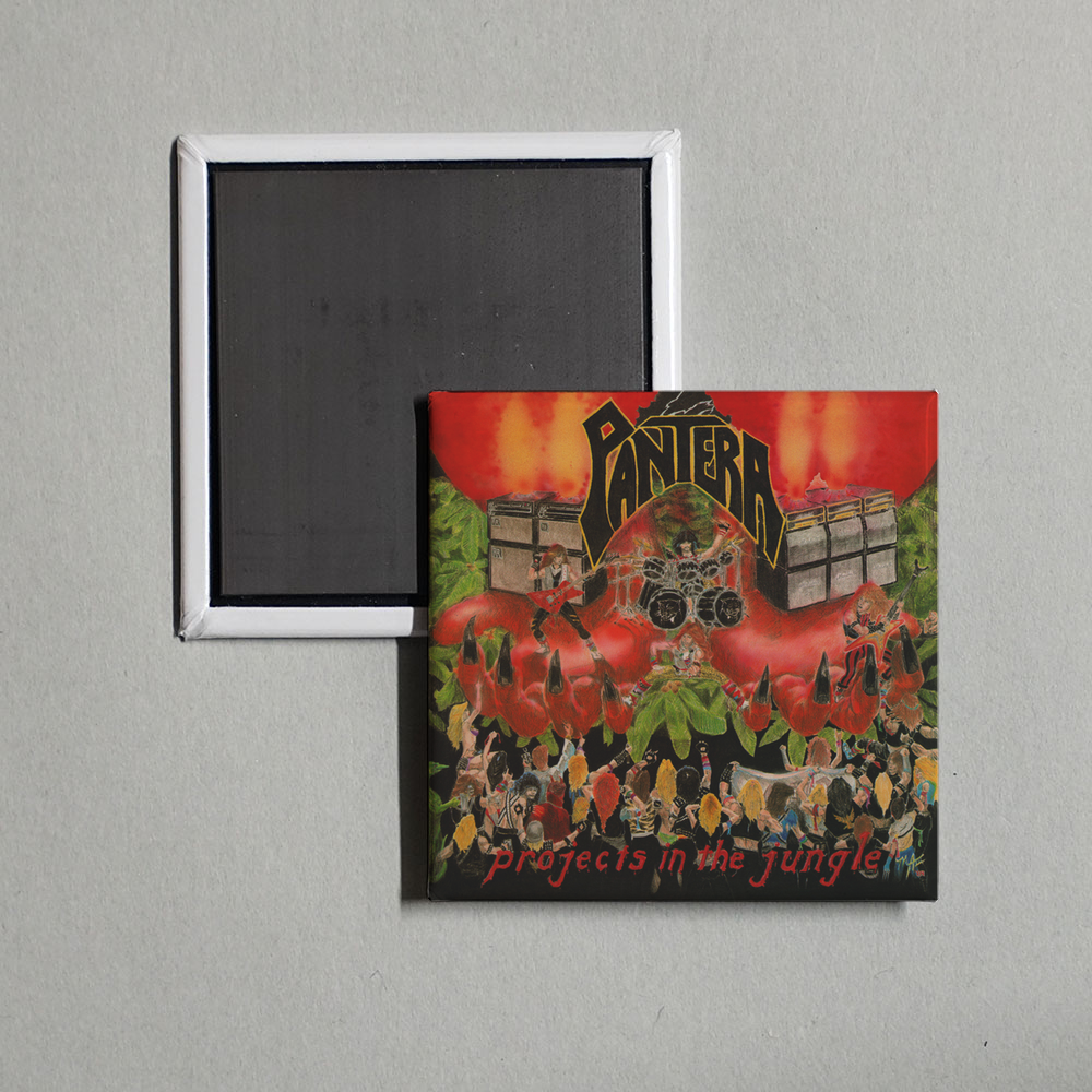 Pantera - Projects in the Jungle Album Cover Fridge Magnet