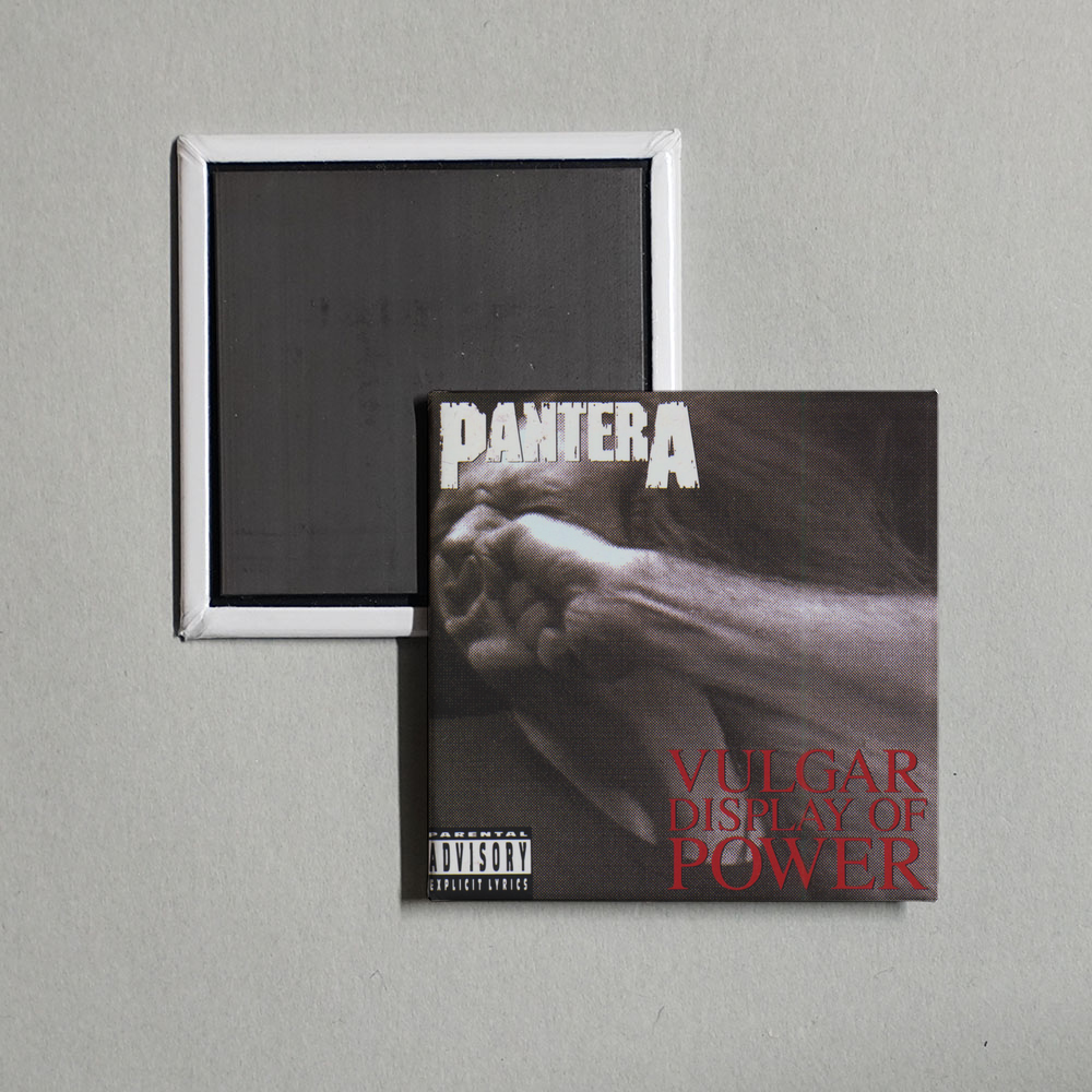 Pantera - Vulgar Display of Power Album Cover Fridge Magnet