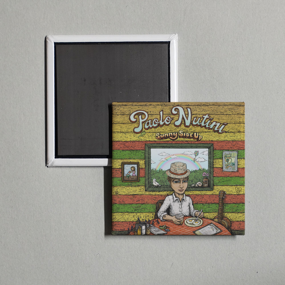 Paolo Nutini - Sunny Side Up Album Cover Fridge Magnet