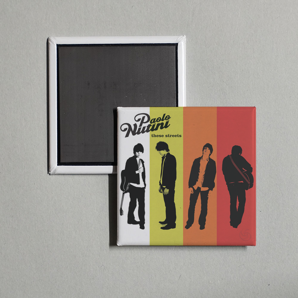 Paolo Nutini - These Streets Album Cover Fridge Magnet